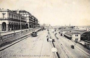 Alger - Boulevard de la Republique et Quais